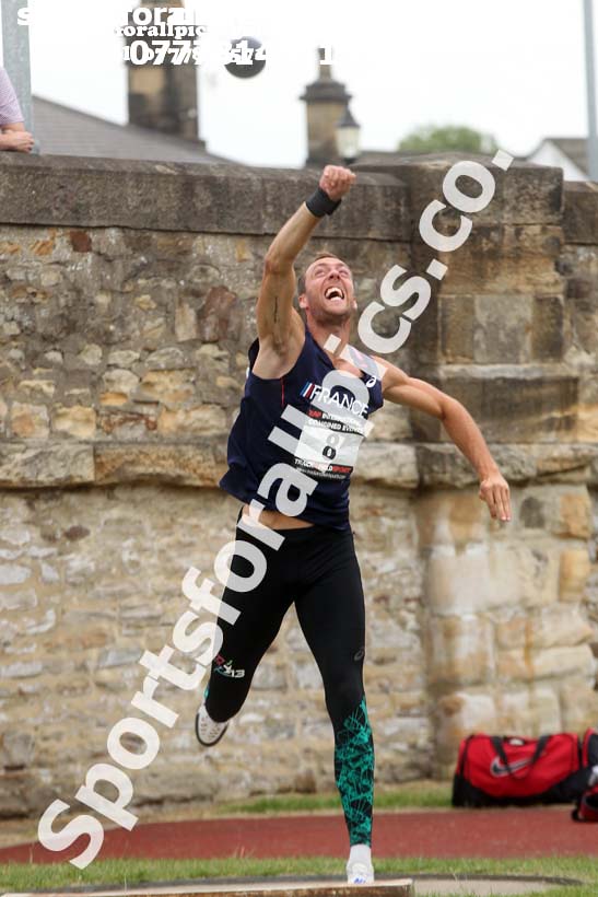 Mens decathlon, EAP International Combined Events, Hexham, Northumberland. Photo: David T. Hewitson/Sports for All Pics